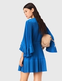 Váy MAJE xanh xếp ly