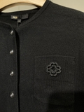 Cardigan MAJE logo ngực