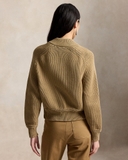 Áo khoác len RALPH LAUREN kéo khóa 3 màu