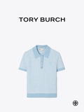 Polo TORY BURCH kẻ màu