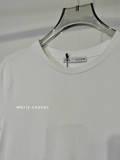 Tshirt ZARA trắng ren chân