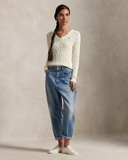 Áo len RALPH LAUREN cổ V dài tay 3 màu