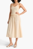 Váy CLAUDIE 2 dây phối len