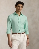 Sơ mi RALPH LAUREN classic fit linen 2 màu