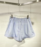 Quần sooc SANDRO kẻ xanh