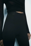 Quần legging ZARA cạp viền