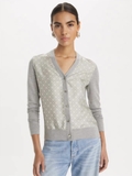 cardigan TORY BURCH họa tiết monogram