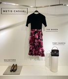 Váy TED BAKER thun cải chân hoa