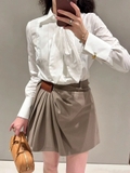 Chân váy LOEWE nâu