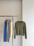 Cardigan RALPH LAUREN trơn len mỏng 6 màu