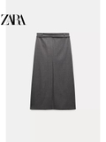 Chân váy ZARA ghi kèm belt