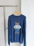 Áo len RALPH LAUREN xanh gấu áo khoác jean