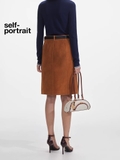 Chân váy SELF PORTRAIT da lộn