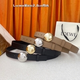 Belt LOEWE mặt logo tròn