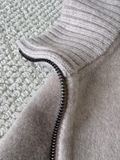 Cape len cashmere LORO PIANA túi lông
