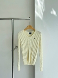 Áo len RALPH LAUREN cổ V dài tay 3 màu