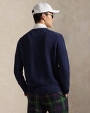 Áo len RALPH LAUREN navy gấu gile mũ xanh lá