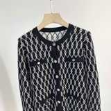 Cardigan TORY BURCH đen trám