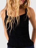Set MAJE cardigan + áo 2 dây đen