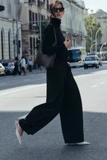 Quần ZARA vạt trước kèm belt