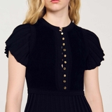 Váy SANDRO ngắn cải nhung ngực