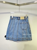 Chân váy Jeans AJE chỉ nổi