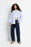 Sơ mi PULL&BEAR kẻ 2 màu