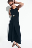 Váy MASSIMO DUTTI sát nách navy