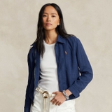 Áo khoác linen RL chun thân 3 màu
