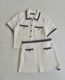 Chân váy MAJE viền đen (có set)