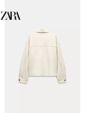 Sơ mi ZARA da lộn