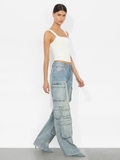 Quần Jean ALICE OLIVIA túi hộp