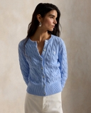 Cardigan RALPH LAUREN vặn thừng