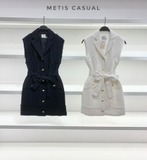 Váy AJE sát nách dáng ngắn