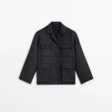 Áo dạ MASSIMO DUTTI 4 túi