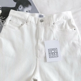 Quần jeans TOTEME trắng