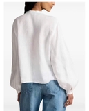 Sơ mi RALPH LAUREN linen cổ V