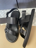 Sandal ZEGNA đen da thật
