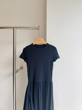 Váy RALPH LAUREN navy vạt đối xứng