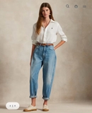 Sơ mi RALPH LAUREN linen 2025