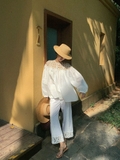 Quần ZARA ren dập (có set)