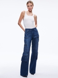 Quần Jean alice+ olivia túi hộp