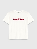 Tshirt MAJE côte dazu