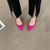 Slingback Stra mũi nhọn 3 màu-Auth
