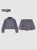 Áo khoác MAJE bling bạc ( CÓ SET )