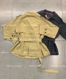 Trendcoat Hazzy dáng ngắn 2 màu