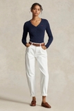 Áo len RALPH LAUREN cổ V dài tay 3 màu