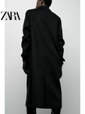 Áo dạ ZARA dài 4 khuy