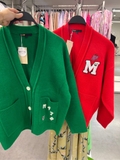 Cardigan MAJE logo M