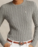 Áo len RALPH LAUREN cổ tròn dài tay 5 màu